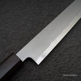 鉄人 青二鋼 霞 切付筋引 240mm