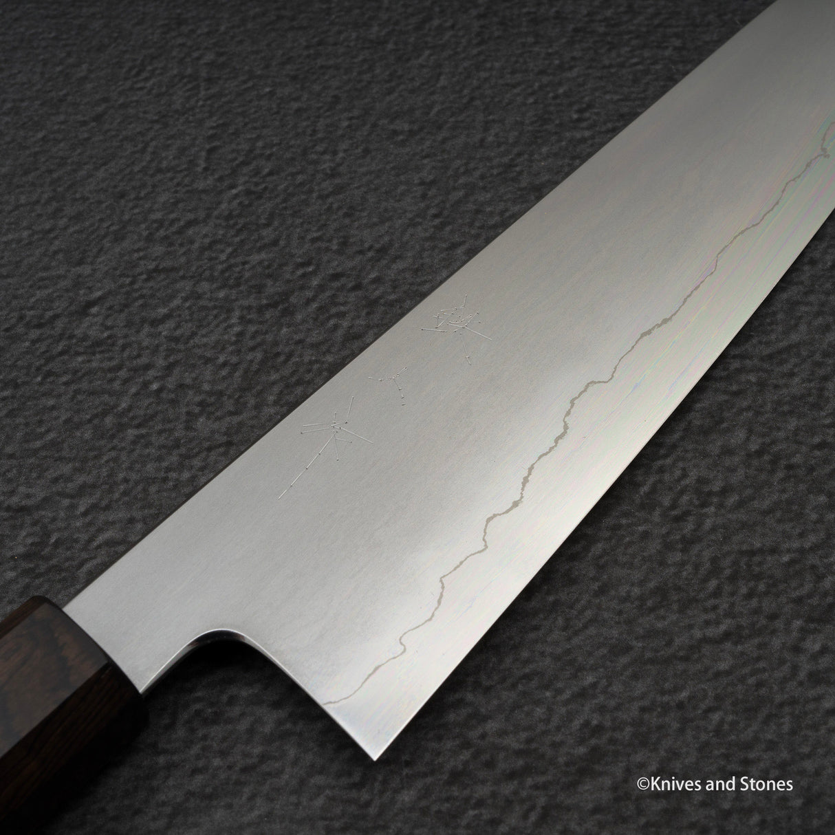鉄人 銀三鋼 霞 切付牛刀 210mm