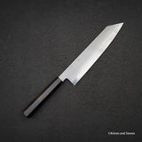 鉄人 銀三鋼 霞 切付牛刀 240mm エボニーハンドル