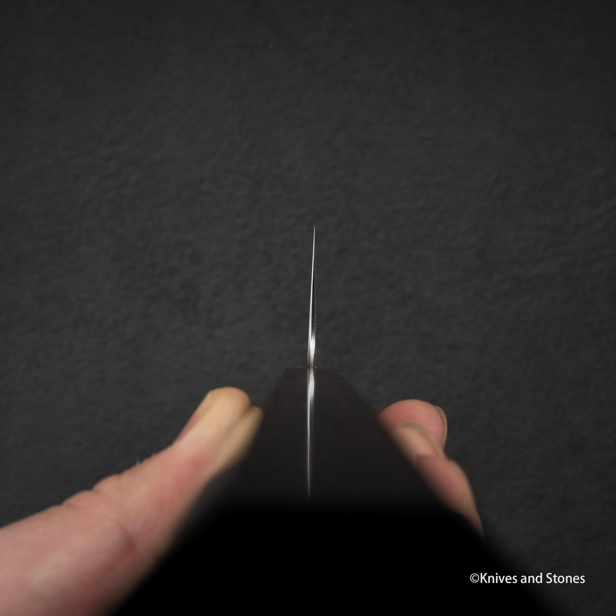 鉄人 銀三鋼 浮刃 切付牛刀 210mm