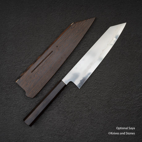 鉄人 銀三鋼 浮刃 切付牛刀 210mm