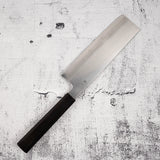 鉄人 銀三鋼 浮皮 菜切 180mm