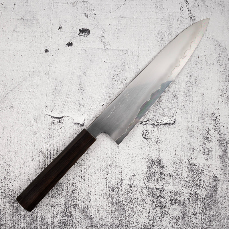 鉄人 銀三鋼 浮皮 牛刀 240mm