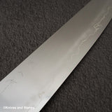 鉄人 銀三鋼 浮刃 切付牛刀 240mm