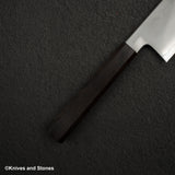 鉄人 青二鋼 霞 菜切 180mm エボニーハンドル