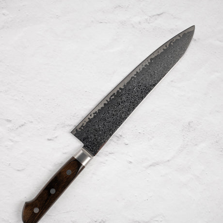 柴田 崇行 AUS10 ダマスカス 牛刀 240mm