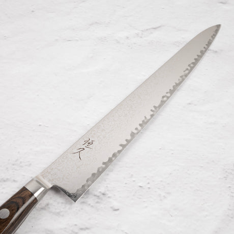 柴田 崇行 AUS10 ダマスカス 筋引 240mm