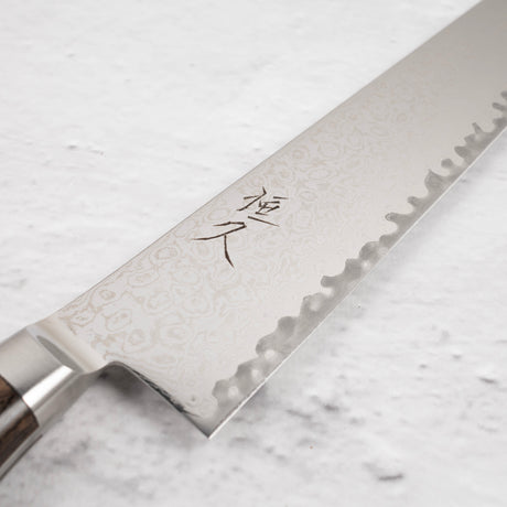 柴田 崇行 AUS10 ダマスカス 筋引 240mm