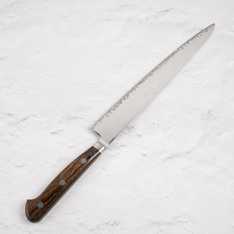 柴田 崇行 AUS10 ダマスカス 筋引 240mm