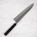 柴田 崇行 白一鋼 ステンレスクラッド 槌目 牛刀 240mm