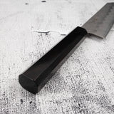 柴田 崇行 銀三鋼 梨地 文化 180mm エボニーハンドル