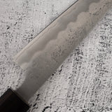 柴田 崇行 銀三鋼 梨地 ペティナイフ 135mm エボニーハンドル