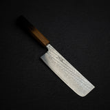 柴田 崇行 銀三鋼 縄目 菜切 165mm
