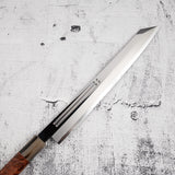 株式会社山脇刃物製作所 銀三鋼 両刃 切付柳刃 270mm 鞘付き