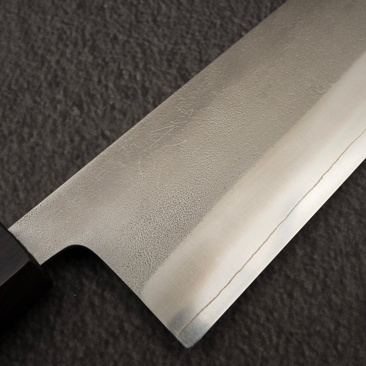 吉金刃物 SKD合金工具鋼 梨地 菜切 165mm
