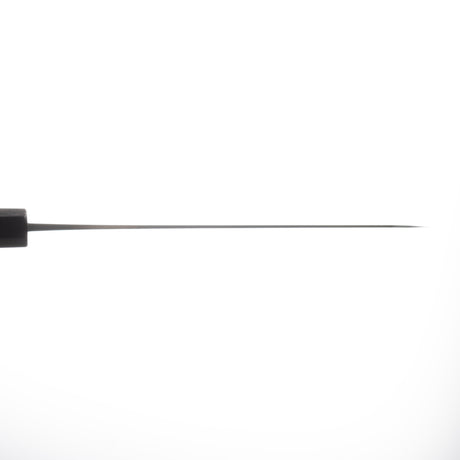 初心 x 吉金刃物 白二鋼 黒打ち 梨地 切付牛刀 210mm ステンレスクラッド