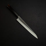 初心 x 吉金刃物 白二鋼 黒打ち 梨地 ステンレスクラッド 筋引 240mm