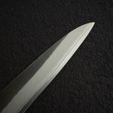 初心 x 吉金刃物 白二鋼 黒打ち 梨地 ステンレスクラッド 筋引 240mm