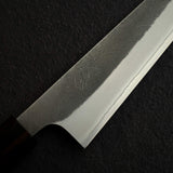初心 x 吉金刃物 白二鋼 黒打ち 梨地 ステンレスクラッド 筋引 240mm