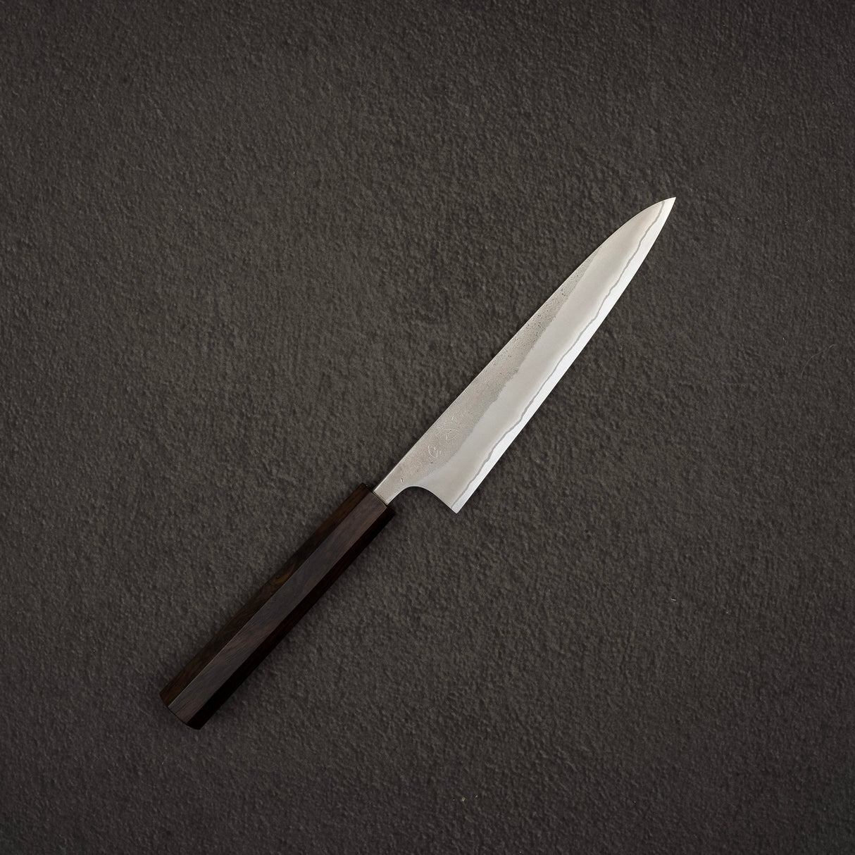 吉金刃物 白二鋼 梨地 ペティ 150mm