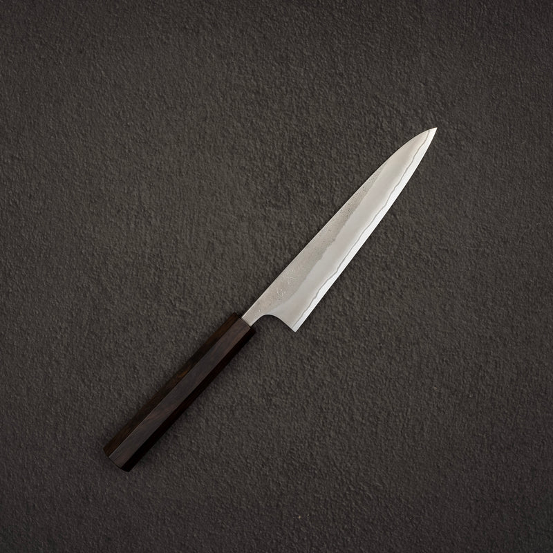 吉金刃物 白二鋼 梨地 ペティ 150mm
