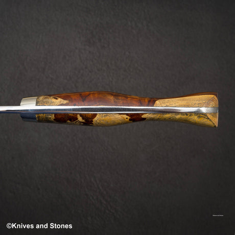 池田鍛錬所 白三鋼 本焼 先丸筋引 450mm