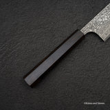 カトウ打刃物製作所 V金10号 エッチングダマスカス 牛刀 210mm
