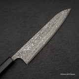 カトウ打刃物製作所 V金10号 エッチングダマスカス 牛刀 210mm