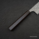 カトウ打刃物製作所 V金10号 エッチングダマスカス 切付牛刀 210mm