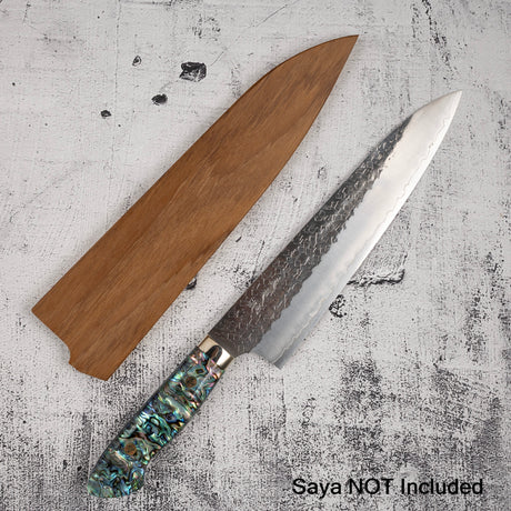 カトウ打刃物製作所 SG2 水面 牛刀 210mm 白蝶貝ハンドル