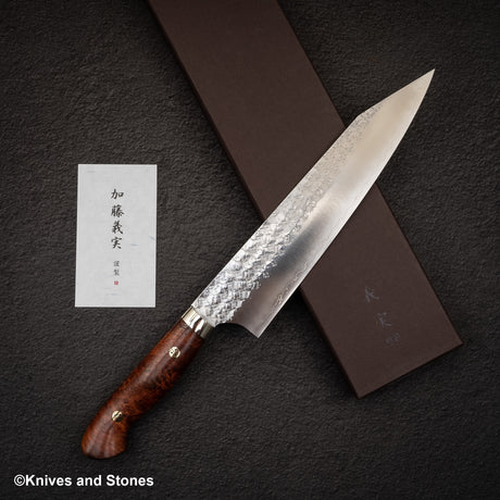 カトウ打刃物製作所 SG2 水面 切付牛刀 210mm