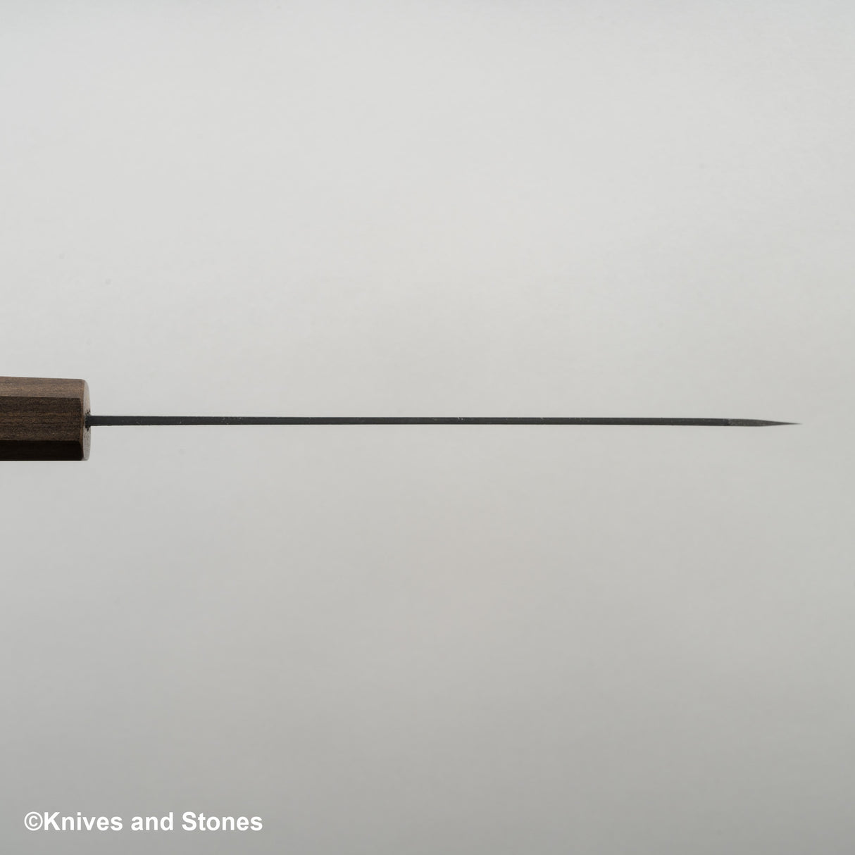 カトウ打刃物製作所 金太郎 青紙スーパー ダマスカス 黒打ち 梨地 文化 180mm
