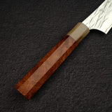 黒﨑打刃物 雷神 VG10W ペティナイフ 150mm アンボイナハンドル