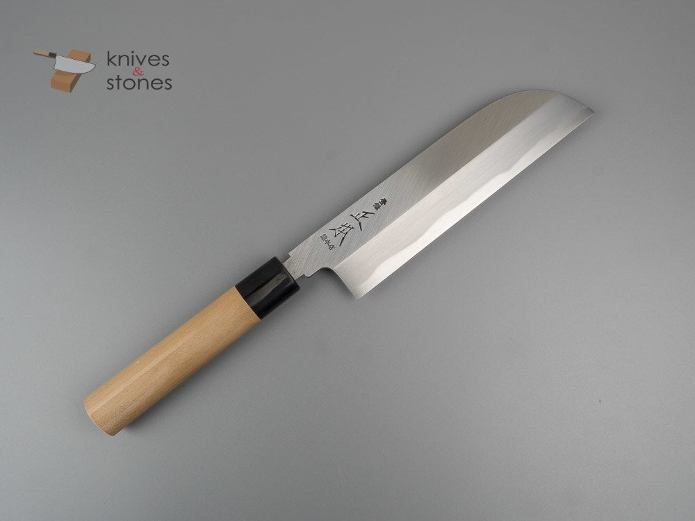 正本·総本店 本霞 白二鋼 鎌形薄刃 210mm KS0721