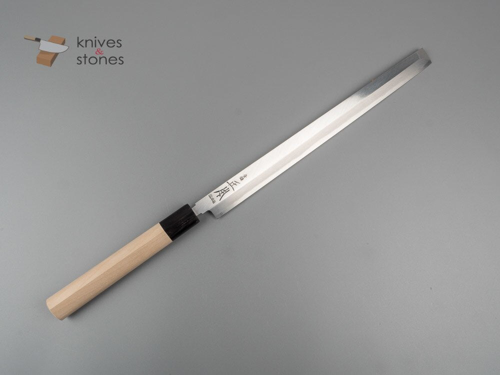 正本·総本店 本霞 白二鋼 蛸引 270mm 鞘付き KS0127