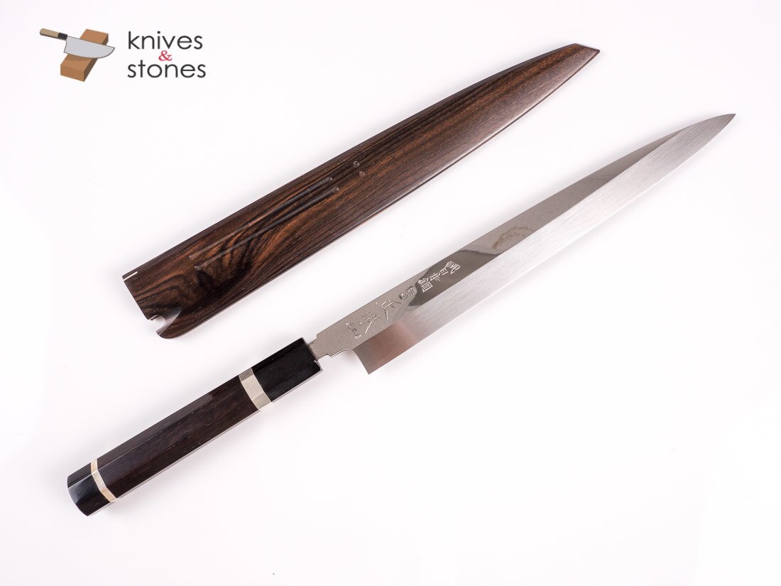 正本·総本店 本焼 青二鋼 柳刃 270mm