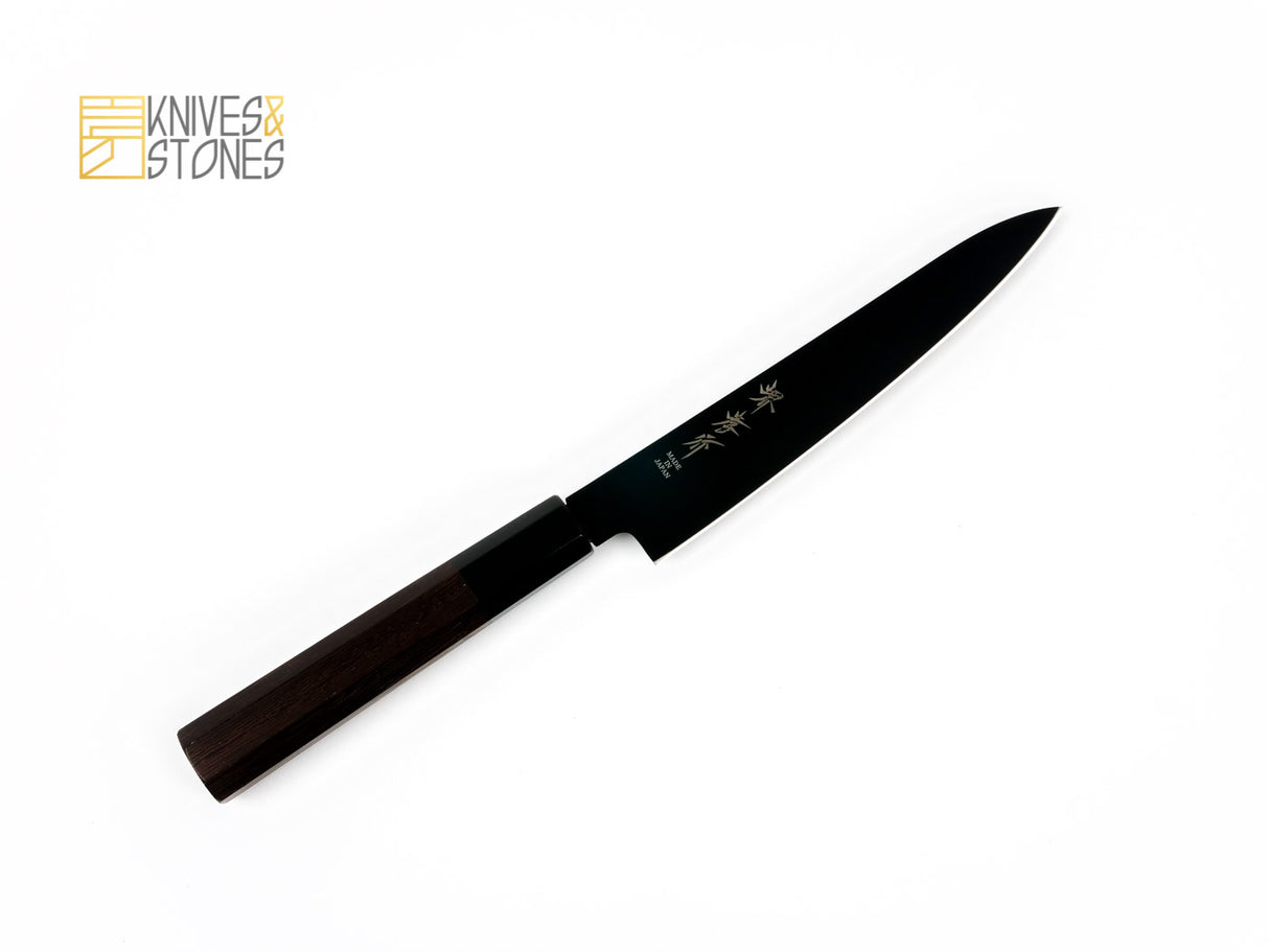 青木刃物製作所 黒影 VG10 ペティナイフ 150mm