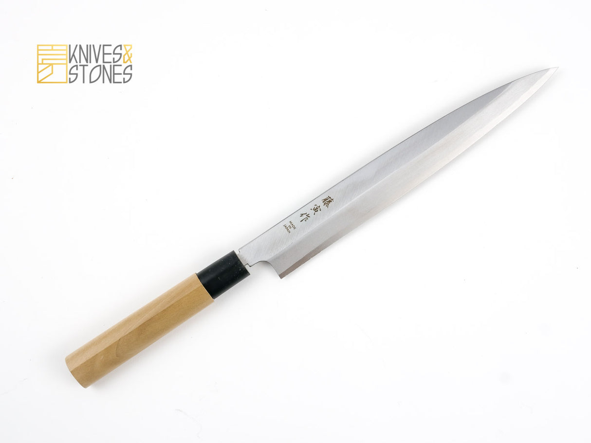 藤寅 炭素鋼 柳刃 240mm