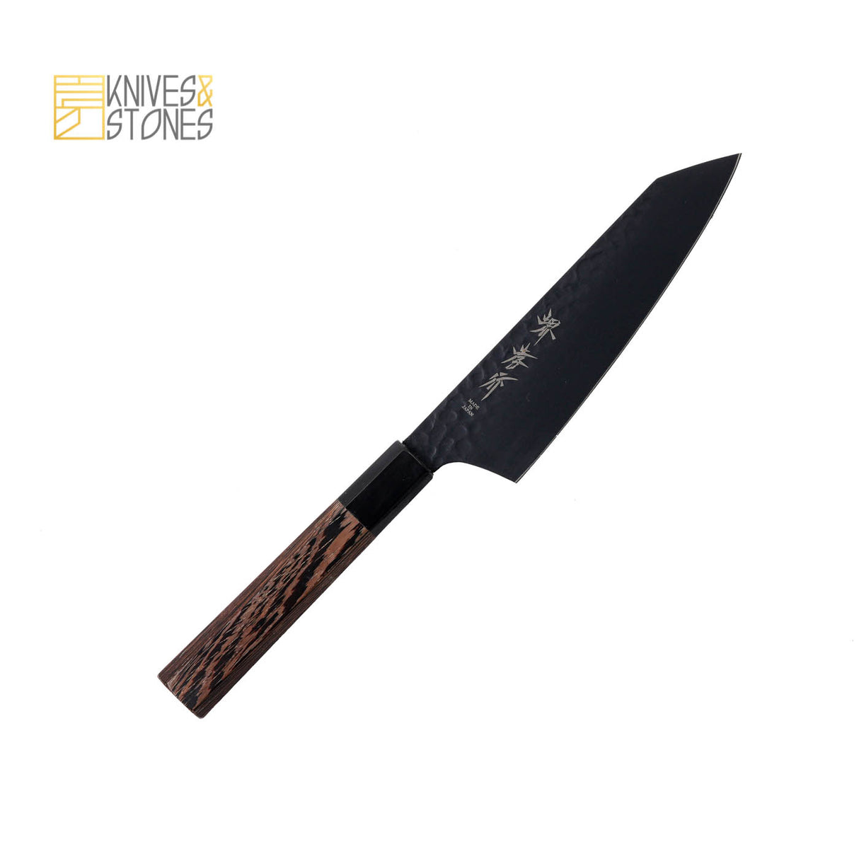 青木刃物製作所 VG10 黒影 剣型三徳 160mm