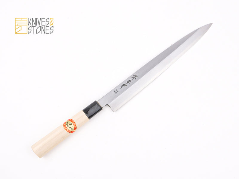 青木刃物製作所 白三鋼 金清 柳刃 330mm