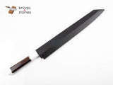 青木刃物製作所 銀龍 スウェーデン鋼 本焼 切付柳刃 コリアンハンドル