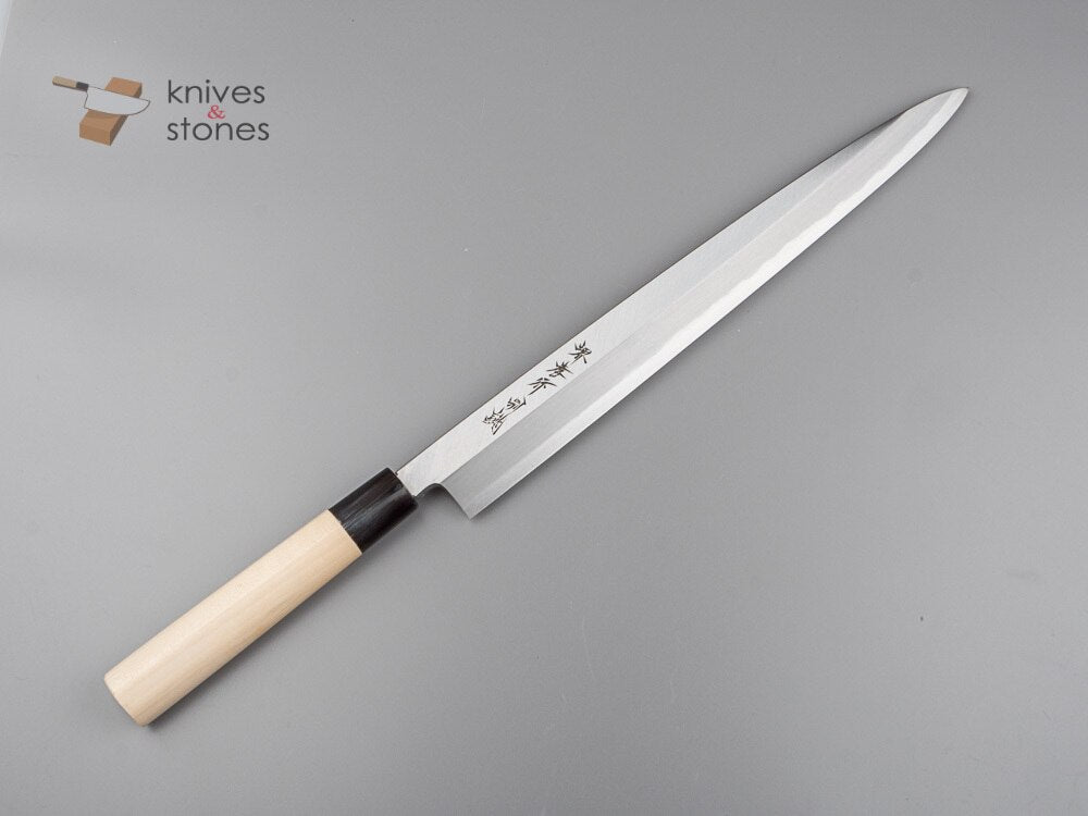 青木刃物製作所 特上 白二鋼 柳刃 330mm